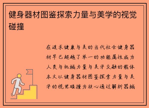 健身器材图鉴探索力量与美学的视觉碰撞